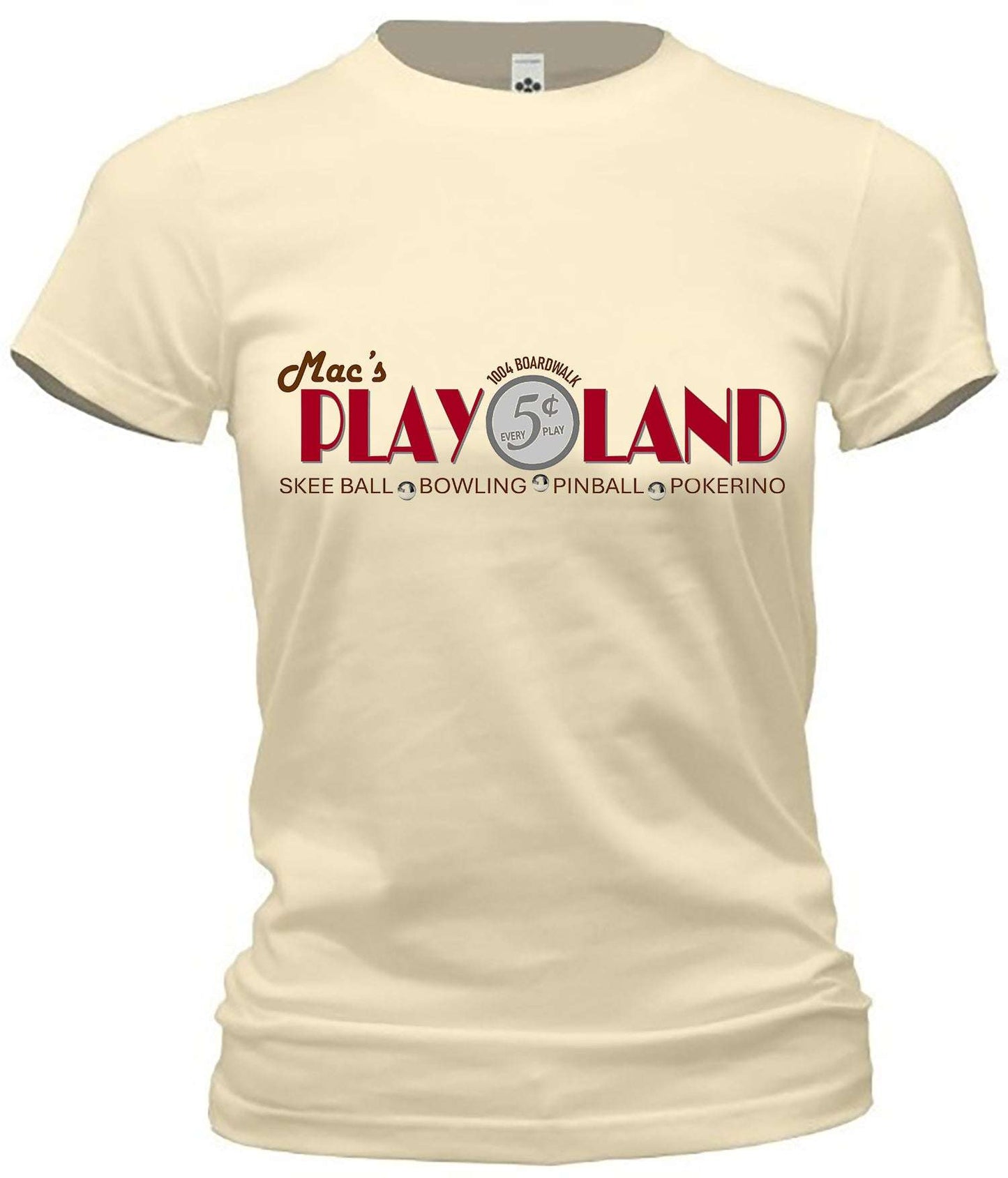 Mac's Playland Vintage Atlantic City Tee