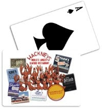 Atlantic City Fine Dining Playing Cards - Retro Jersey Shore