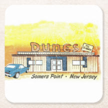 Dunes Til Dawn Coaster Set - Retro Jersey Shore