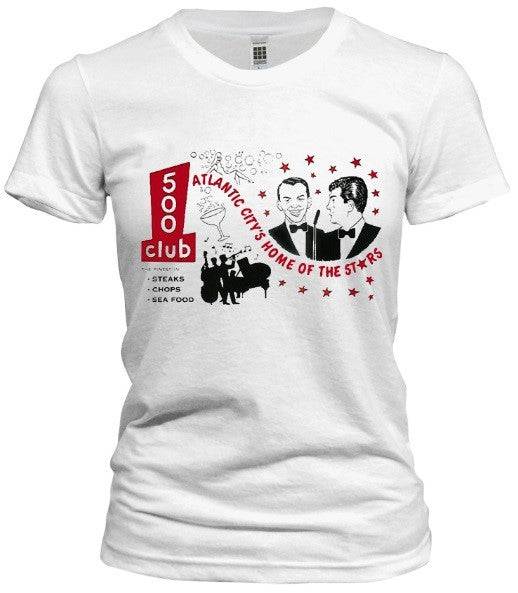Frank & Dean at Atlantic City 500 Club Tee - Retro Jersey Shore