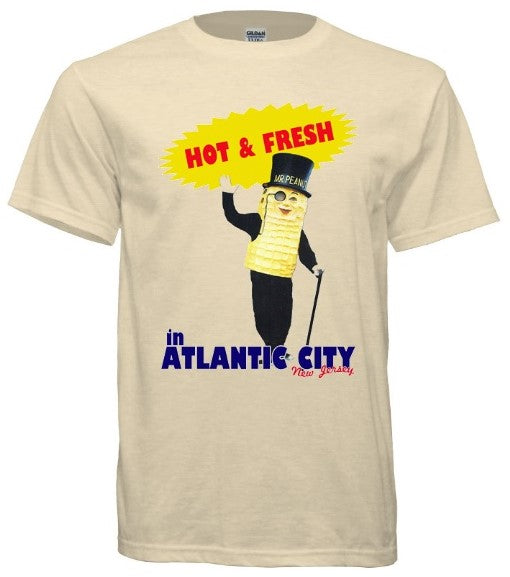 Hot & Fresh Mr. Peanut Atlantic City Tee