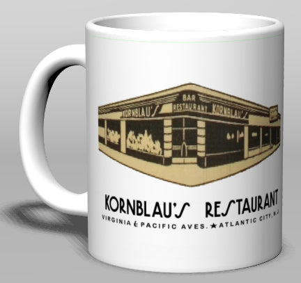 Kornblau's Atlantic City Ceramic Mug - Retro Jersey Shore