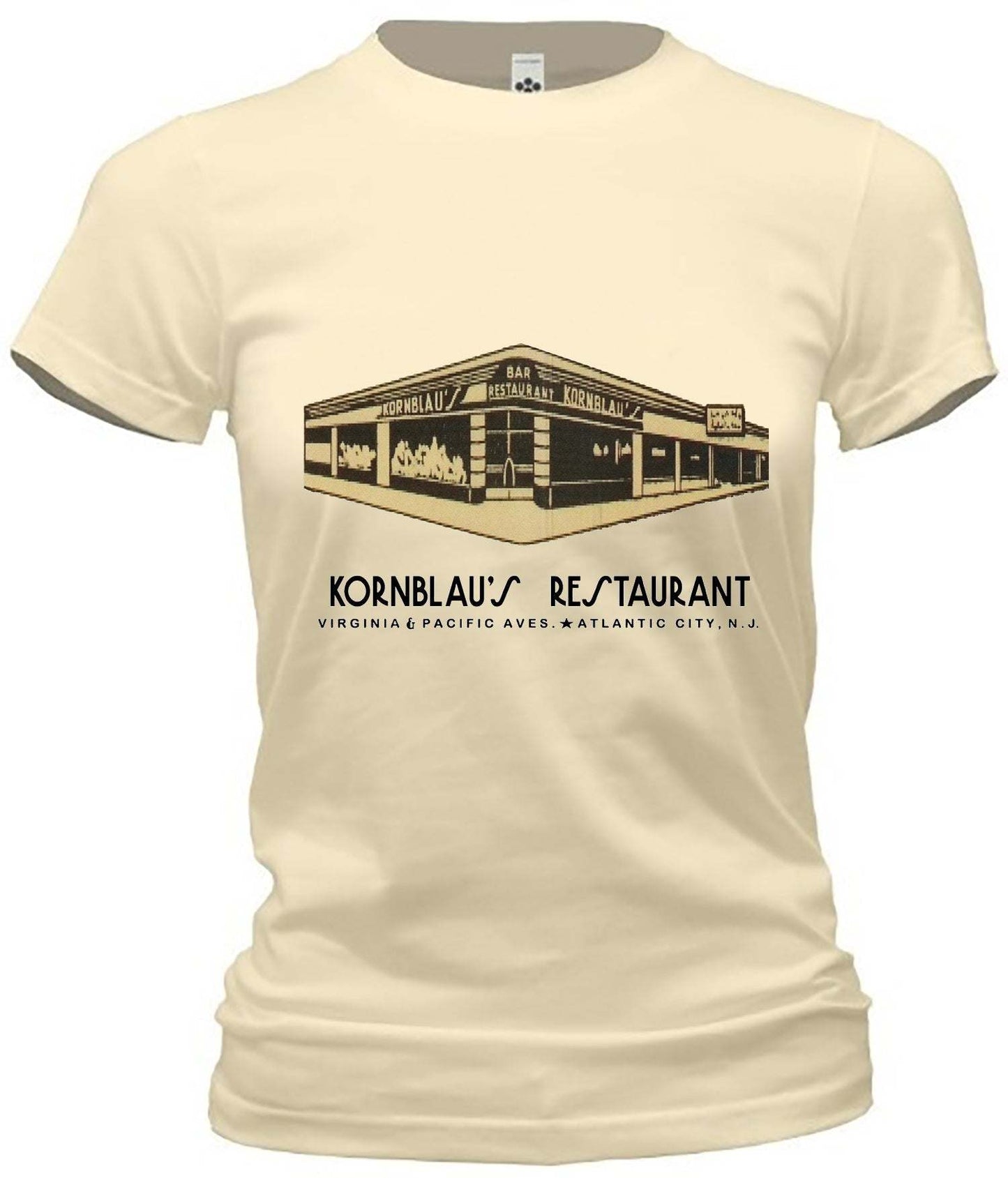 Kornblau's Atlantic City Restaurant Tee - Retro Jersey Shore