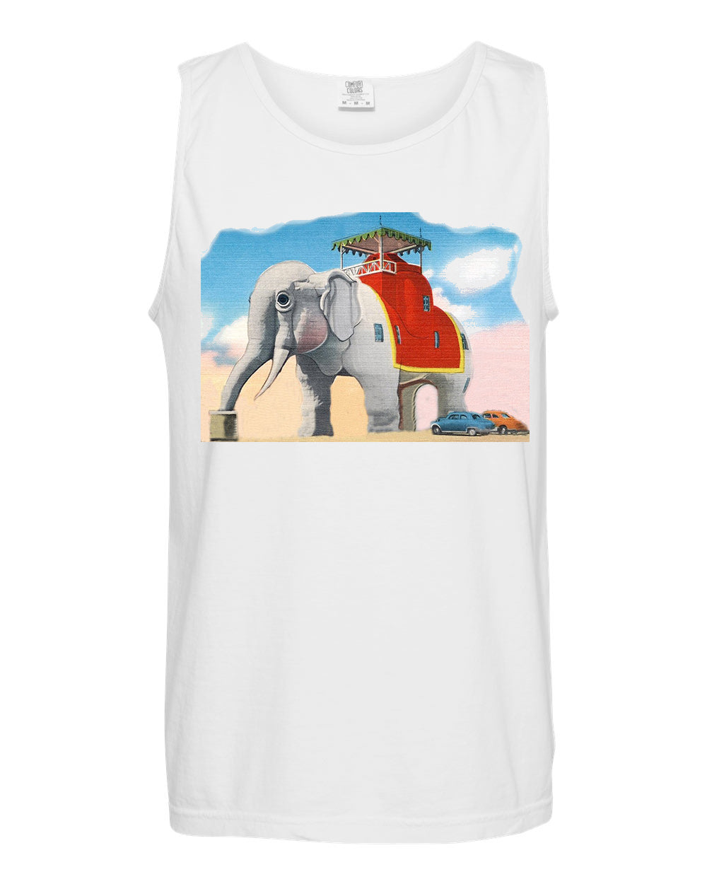 Lucy The Elephant Margate Retro Tank Top