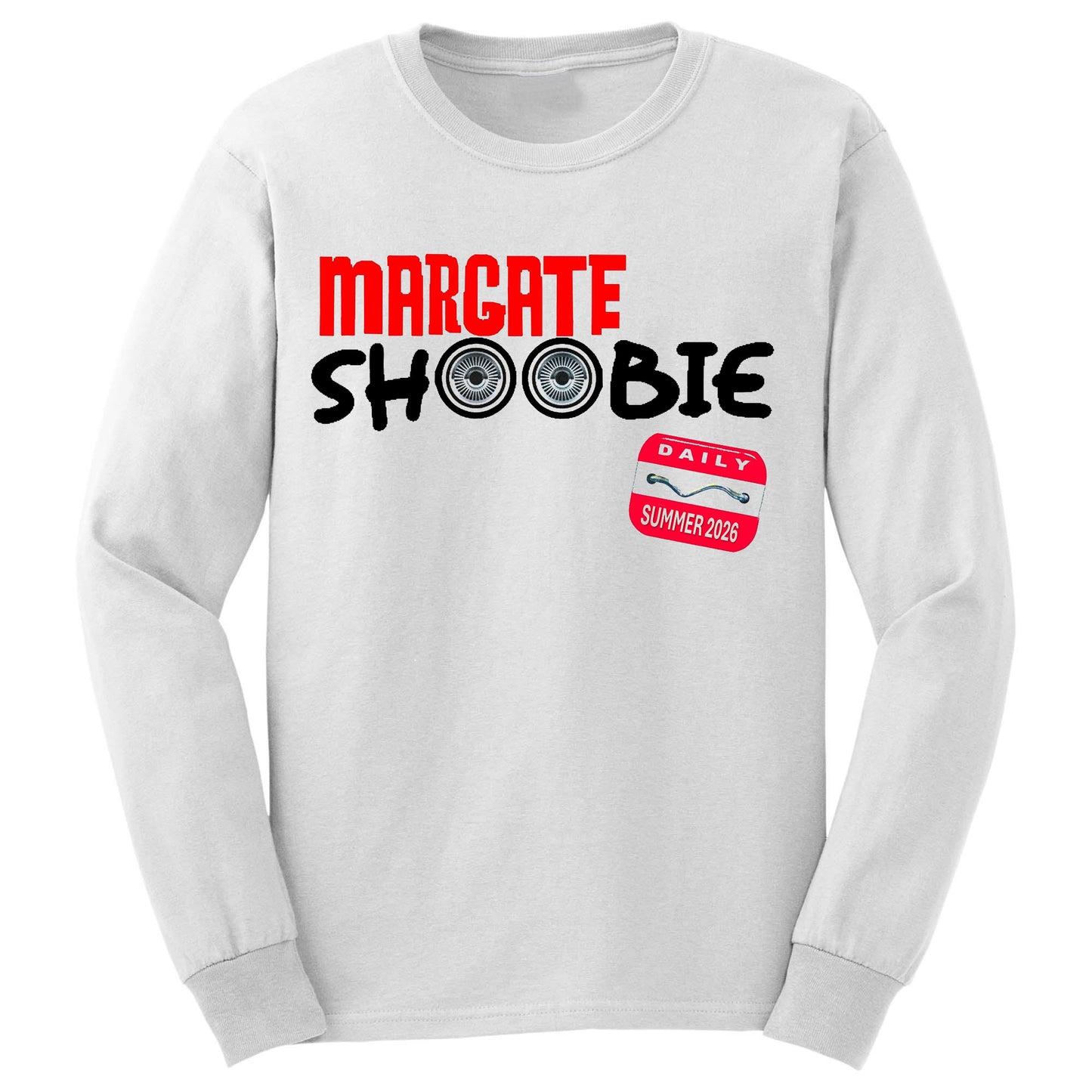 Margate NJ Shoobie 2026 Beach Tag Sweatshirt