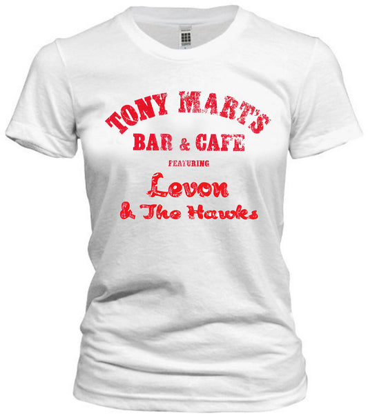 Vintage Levon & The Hawks Tony Marts Tee - Retro Jersey Shore