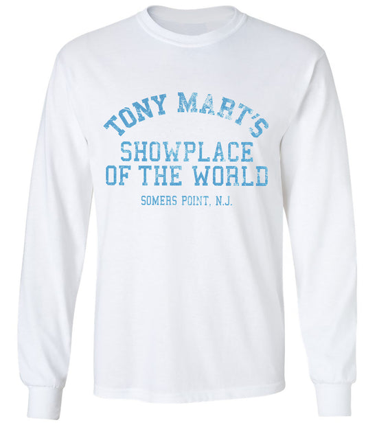 Vintage Tony Marts Long Sleeve Tee - Retro Jersey Shore