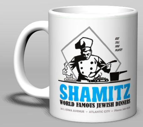 Shamitz' Restaurant Ceramic Mug - Retro Jersey Shore