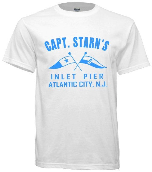 Captain Starn's Atlantic City Tee - Retro Jersey Shore