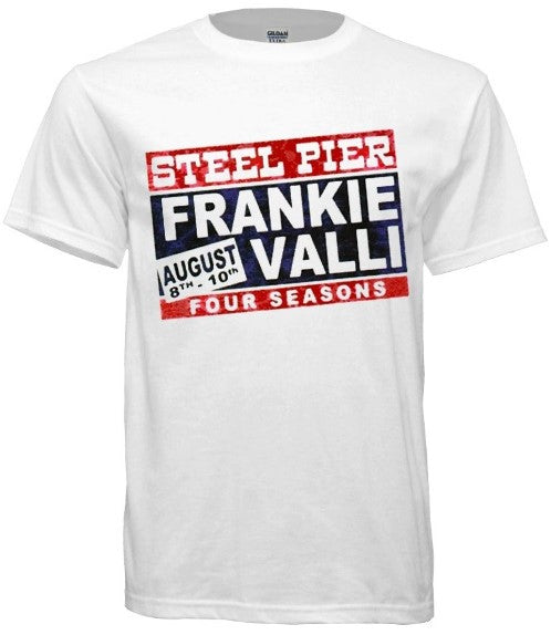 Frankie Valli & The 4 Seasons Steel Pier Tee - Retro Jersey Shore