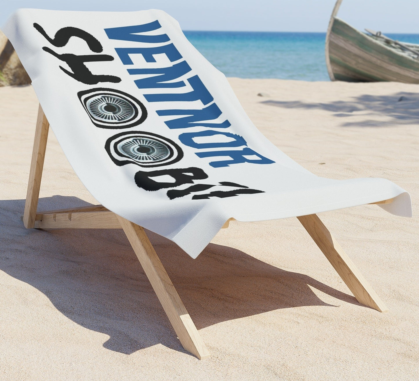 Ventnor NJ Shoobie Beach Towel