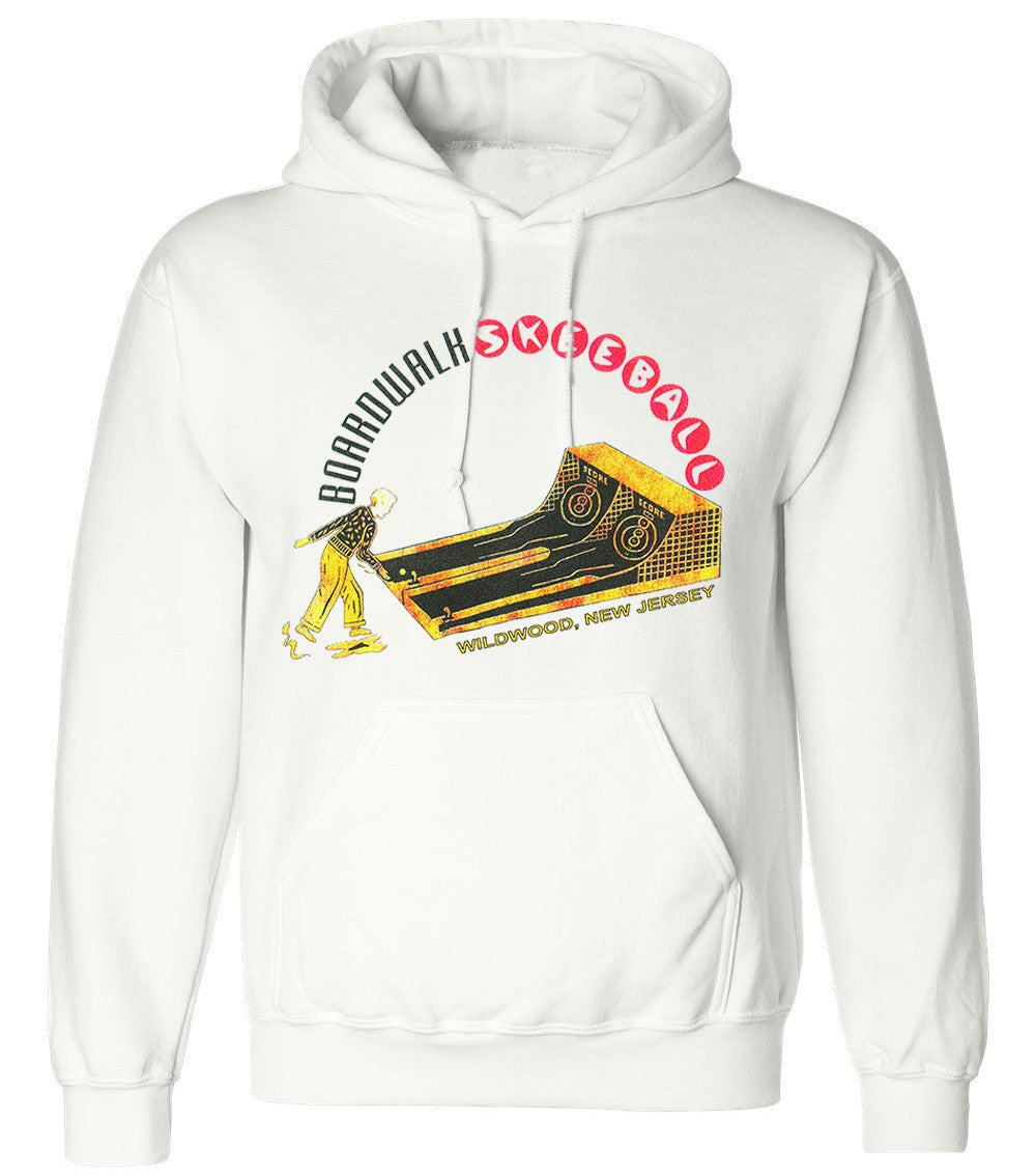 Wildwood Boardwalk Retro Skeeball Hoodie