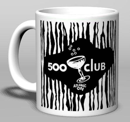 500 Club Atlantic City Ceramic Mug - Retro Jersey Shore