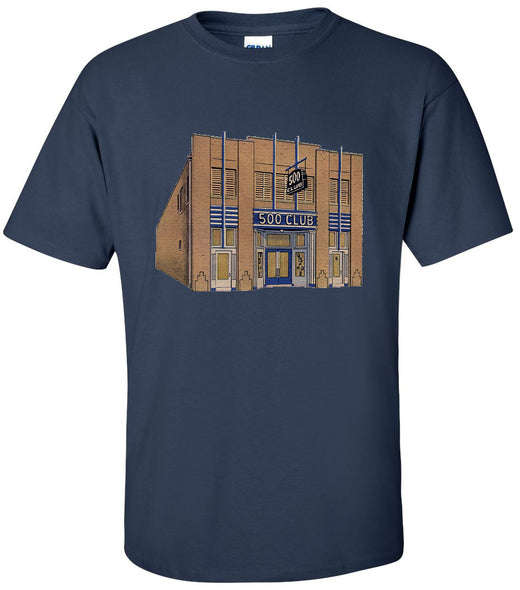 500 Club Atlantic City Facade Tee