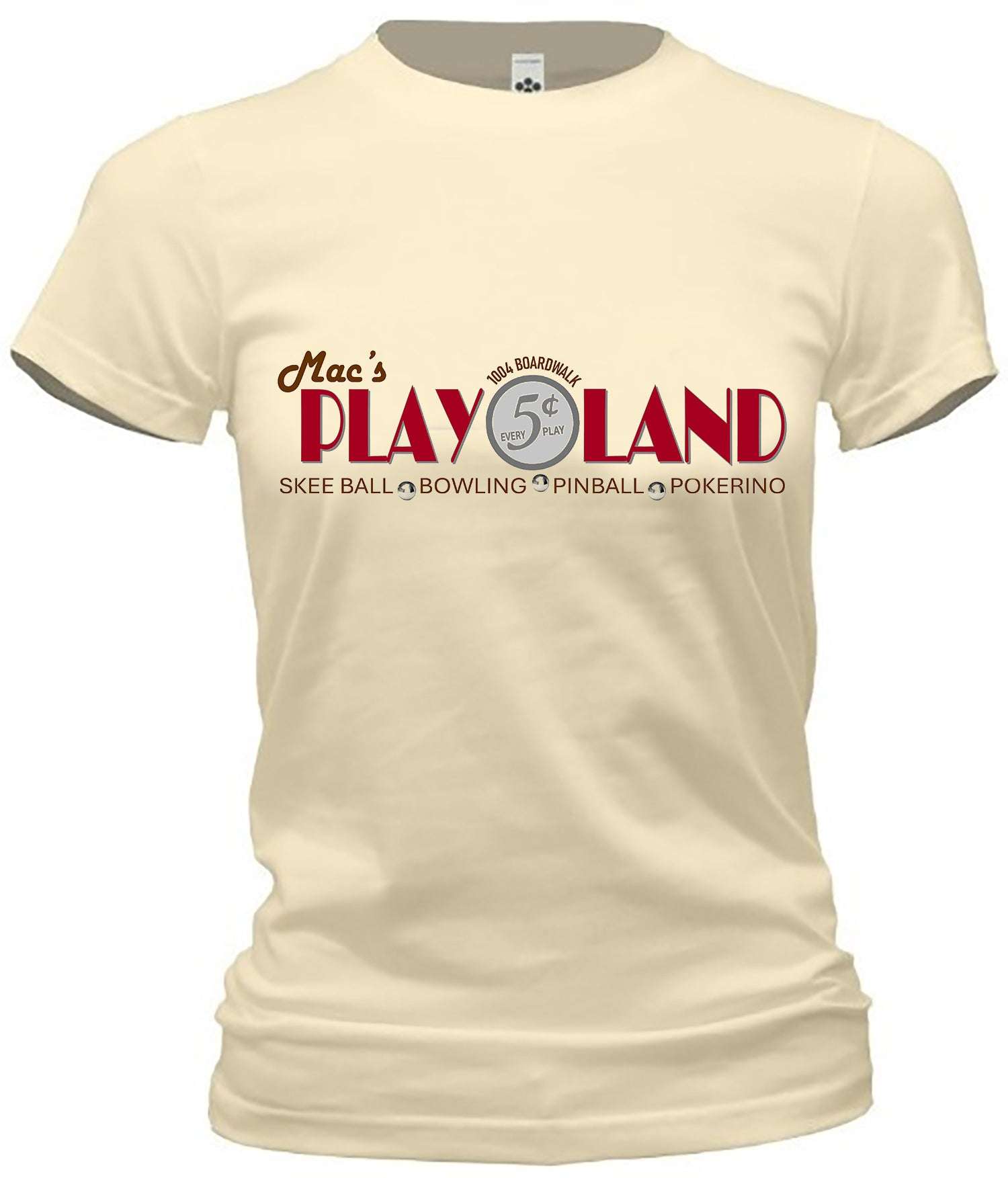 Mac's Playland Vintage Atlantic City Tee