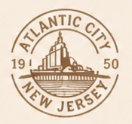 Atlantic City New Jersey stamp