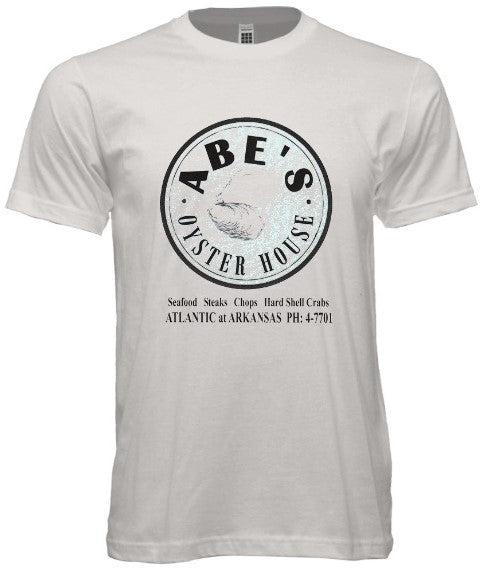 Abe's Oyster House Atlantic City Tee - Retro Jersey Shore