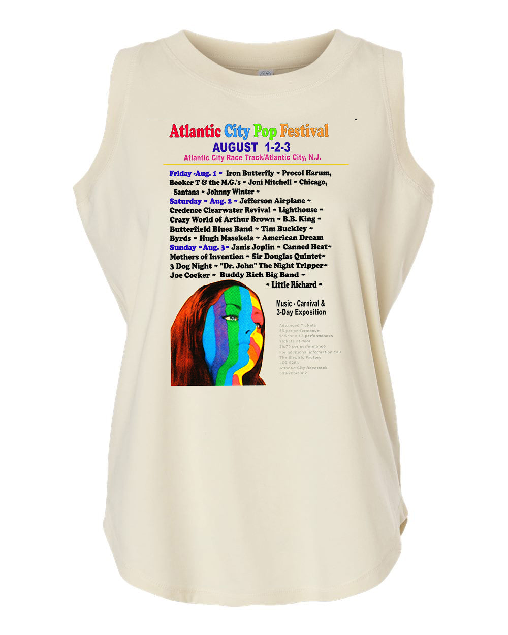 Atlantic City Pop Festival Tank Top