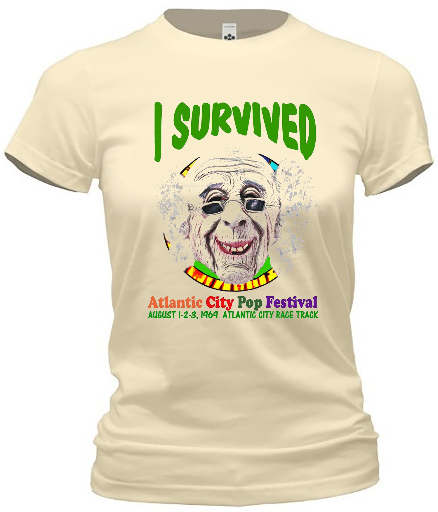 1969 Atlantic City Pop Festival Survivor Tee