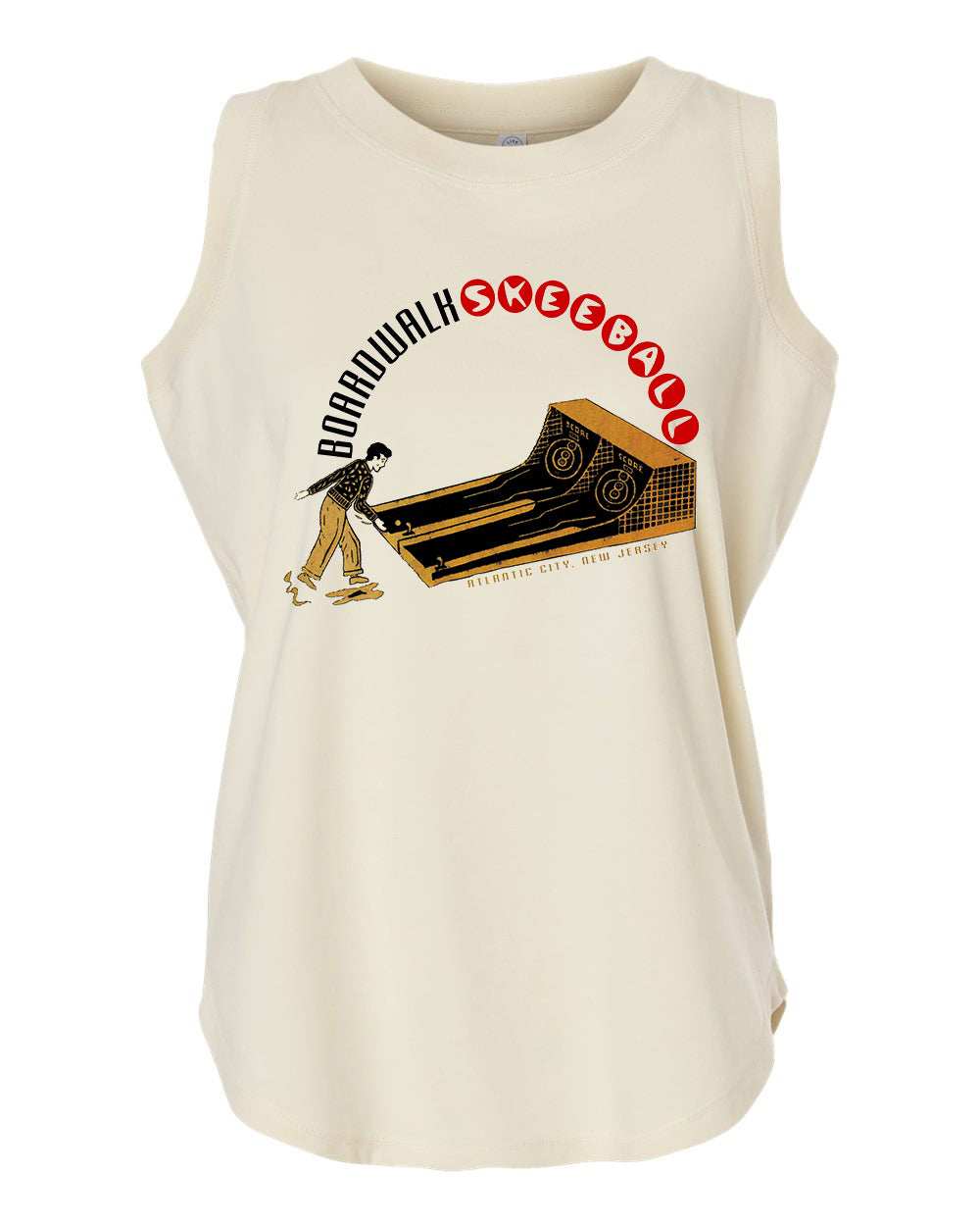 Atlantic City Boardwalk Skeeball Tank Top
