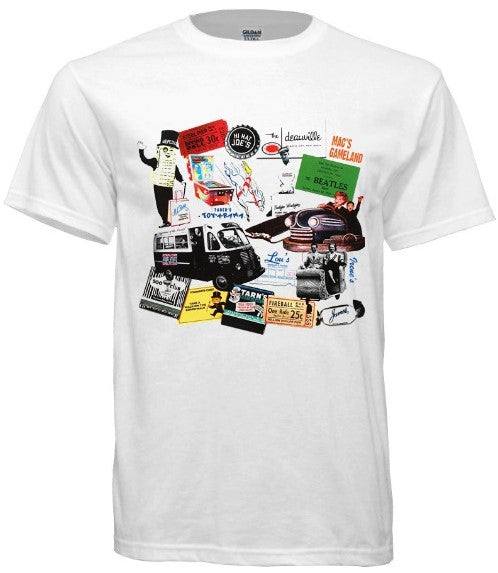 Atlantic City Icons Tee - Retro Jersey Shore