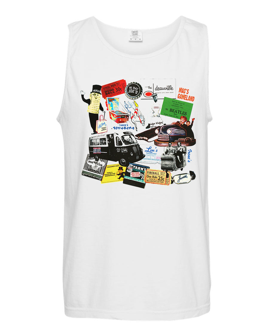 Atlantic City Icons Retro Tank Top