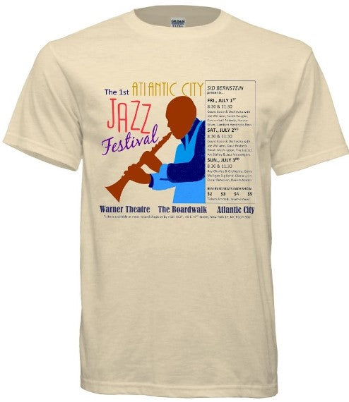 Atlantic City 1962 Jazz Festival Tee