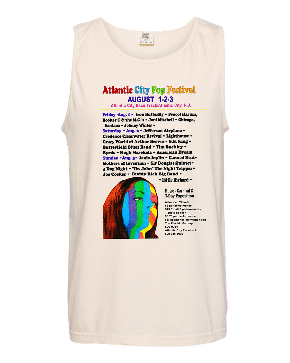 Atlantic City Pop Festival Tank Top