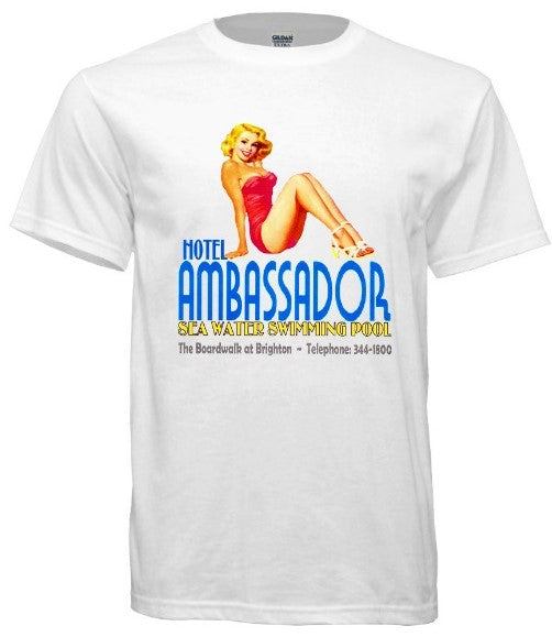 Ambassador Hotel Atlantic City Tee - Retro Jersey Shore