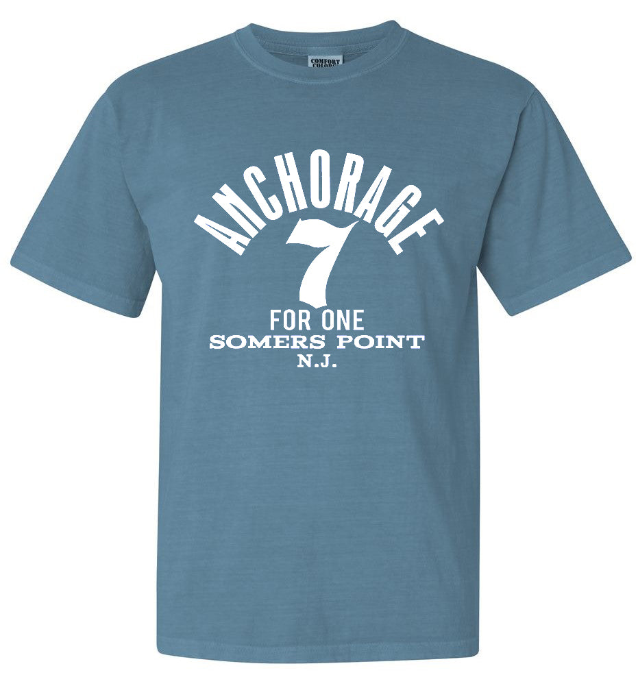 Anchorage Somers Point 7 for 1 Beach Tee