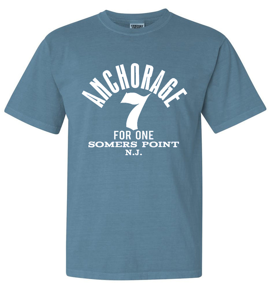 Anchorage Somers Point 7 for 1 Beach Tee