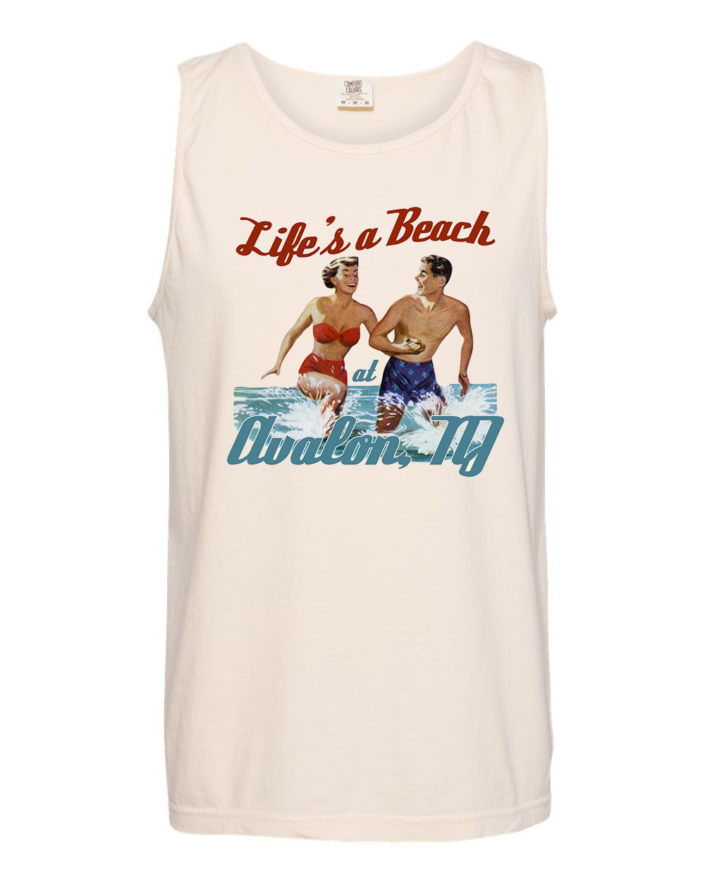 Avalon Life's A Beach Retro Shore Tank Top
