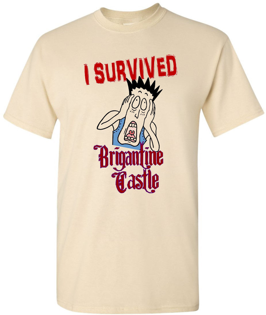 Brigantine Castle Survivor Tee - Retro Jersey Shore