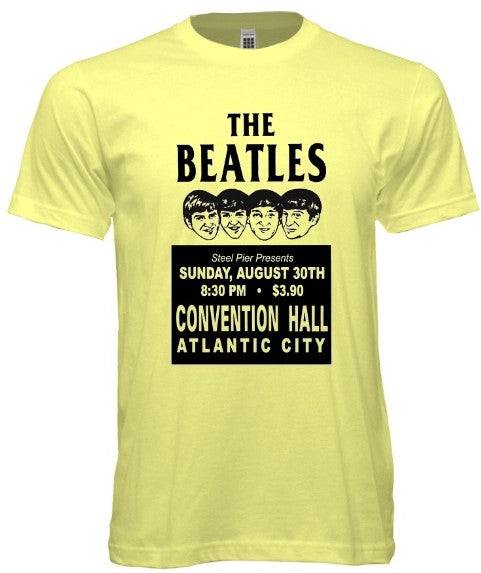 Beatles Live in Atlantic City 1964 Retro Tee