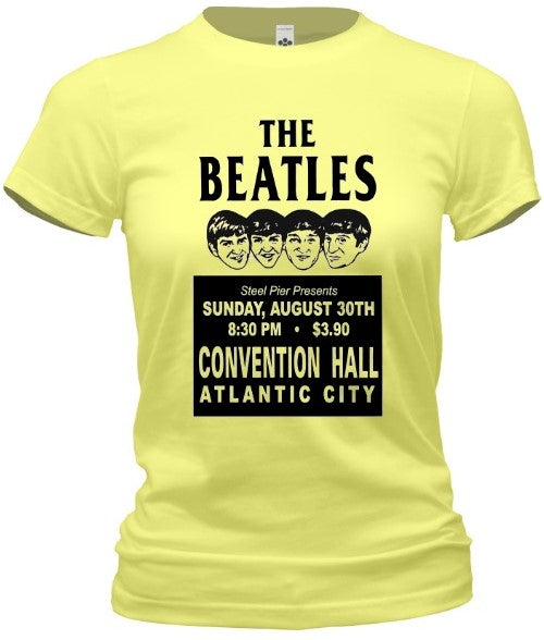 Beatles Live in Atlantic City 1964 Retro Tee