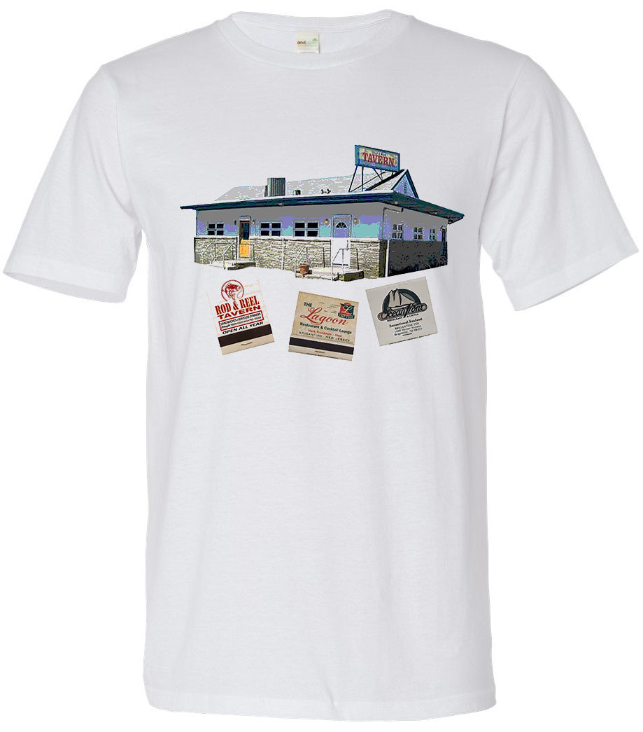 Brigantine Iconic Bars Retro Tee
