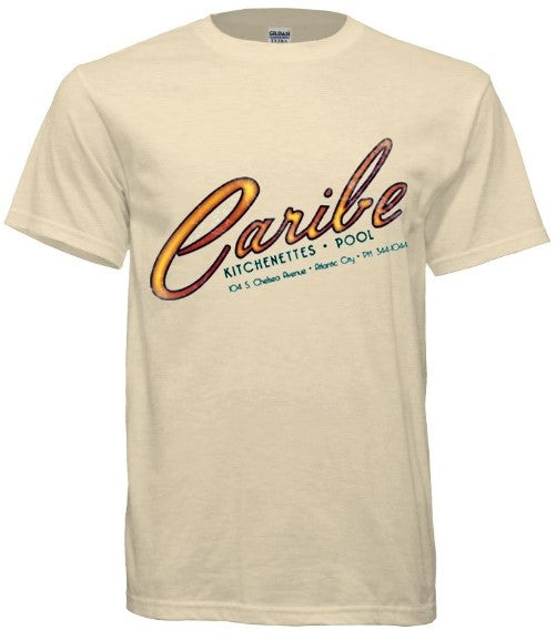 Caribe Motel Atlantic City Tee - Retro Jersey Shore