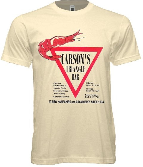 Carson's Triangle Atlantic City Tee - Retro Jersey Shore