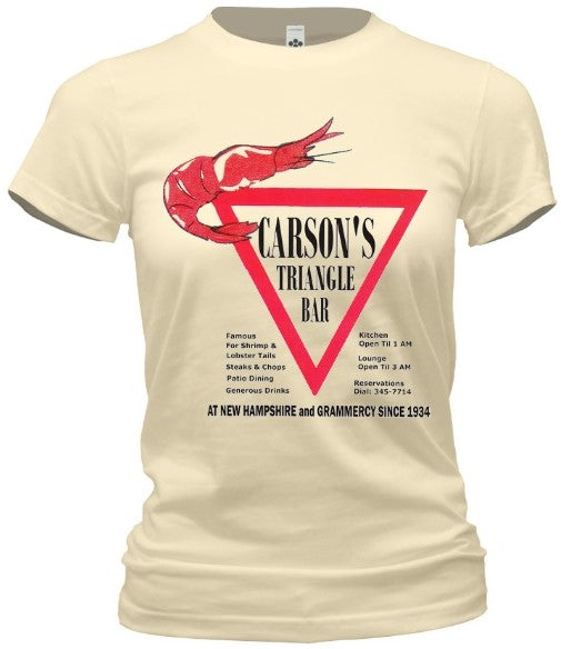 Carson's Triangle Atlantic City Tee - Retro Jersey Shore