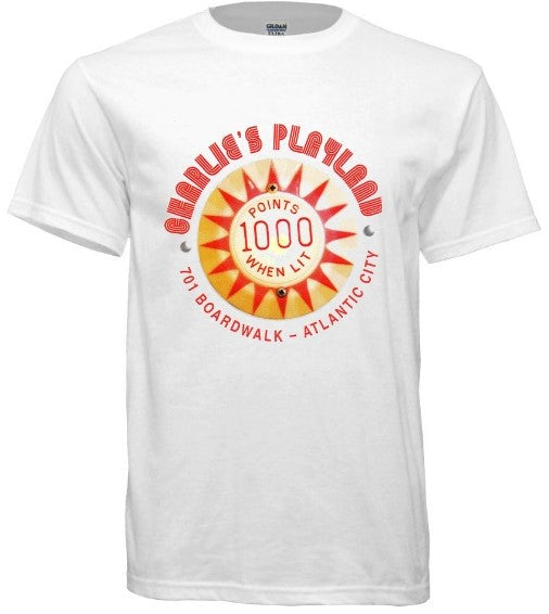 Charlie's Playland Atlantic City Tee - Retro Jersey Shore