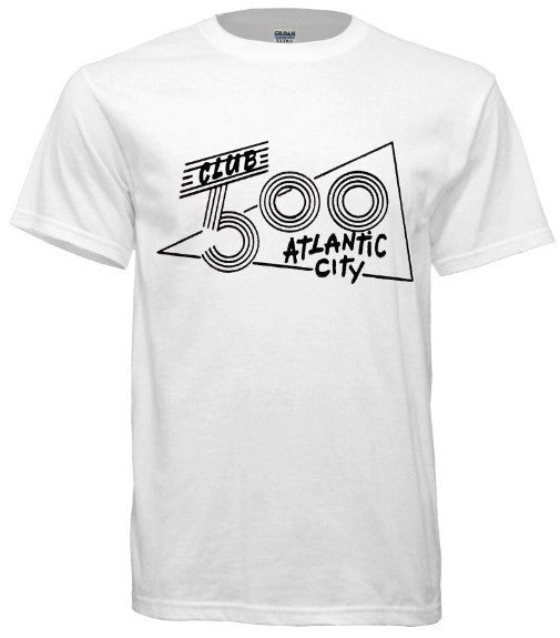 500 Club Atlantic City Logo Tee