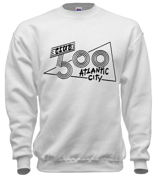 500 Club Atlantic City Retro Logo Sweatshirt