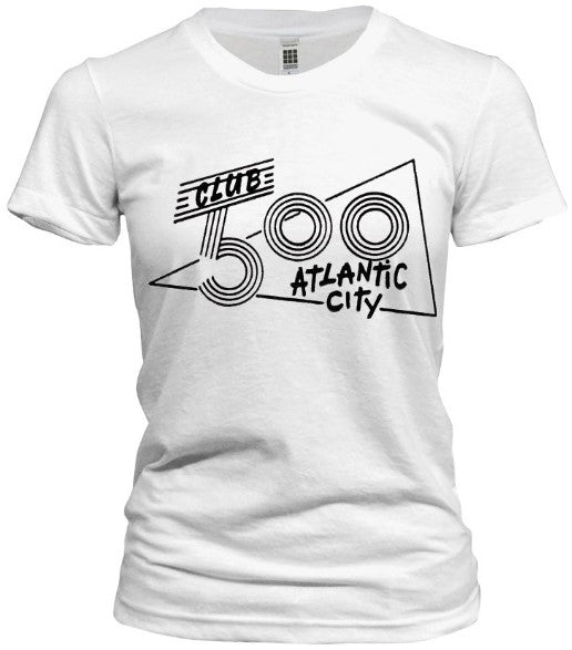 500 Club Atlantic City Logo Tee