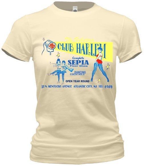 Club Harlem Atlantic City Tee - Retro Jersey Shore