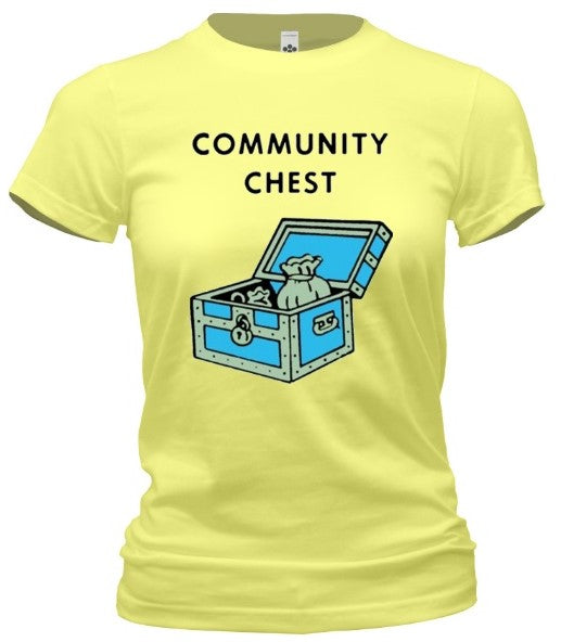 Atlantic CityMonopoly Community Chest Tee