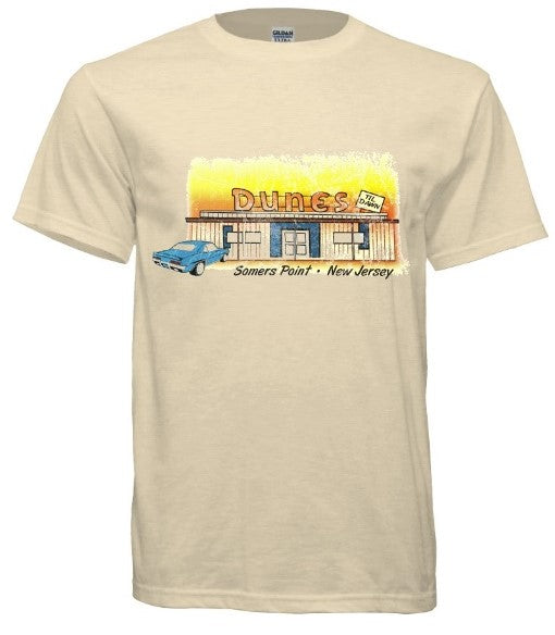 Vintage Dunes Til Dawn T-Shirt - Retro Jersey Shore