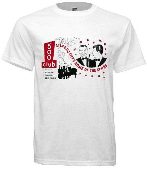 Frank & Dean at Atlantic City 500 Club Tee - Retro Jersey Shore