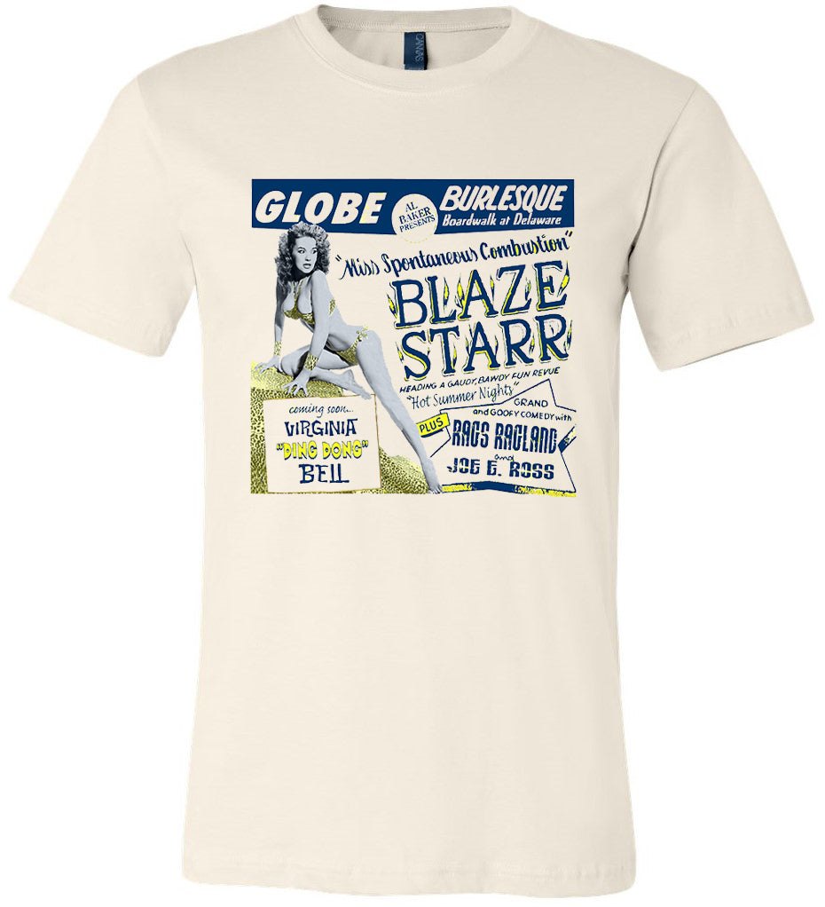 Globe Burlesque Atlantic City Tee - Retro Jersey Shore