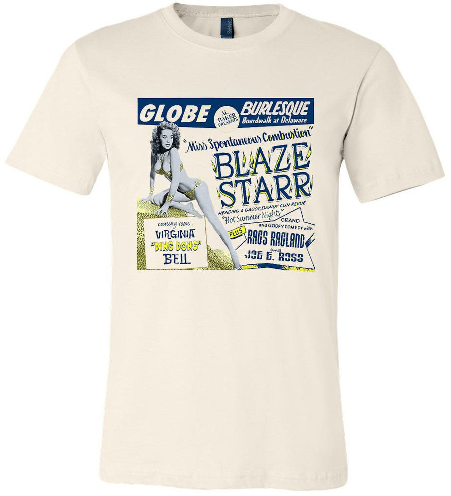 Globe Burlesque Atlantic City Tee - Retro Jersey Shore