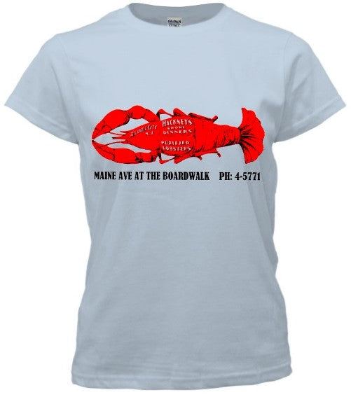 Hackney's Atlantic City Restaurant Tee - Retro Jersey Shore